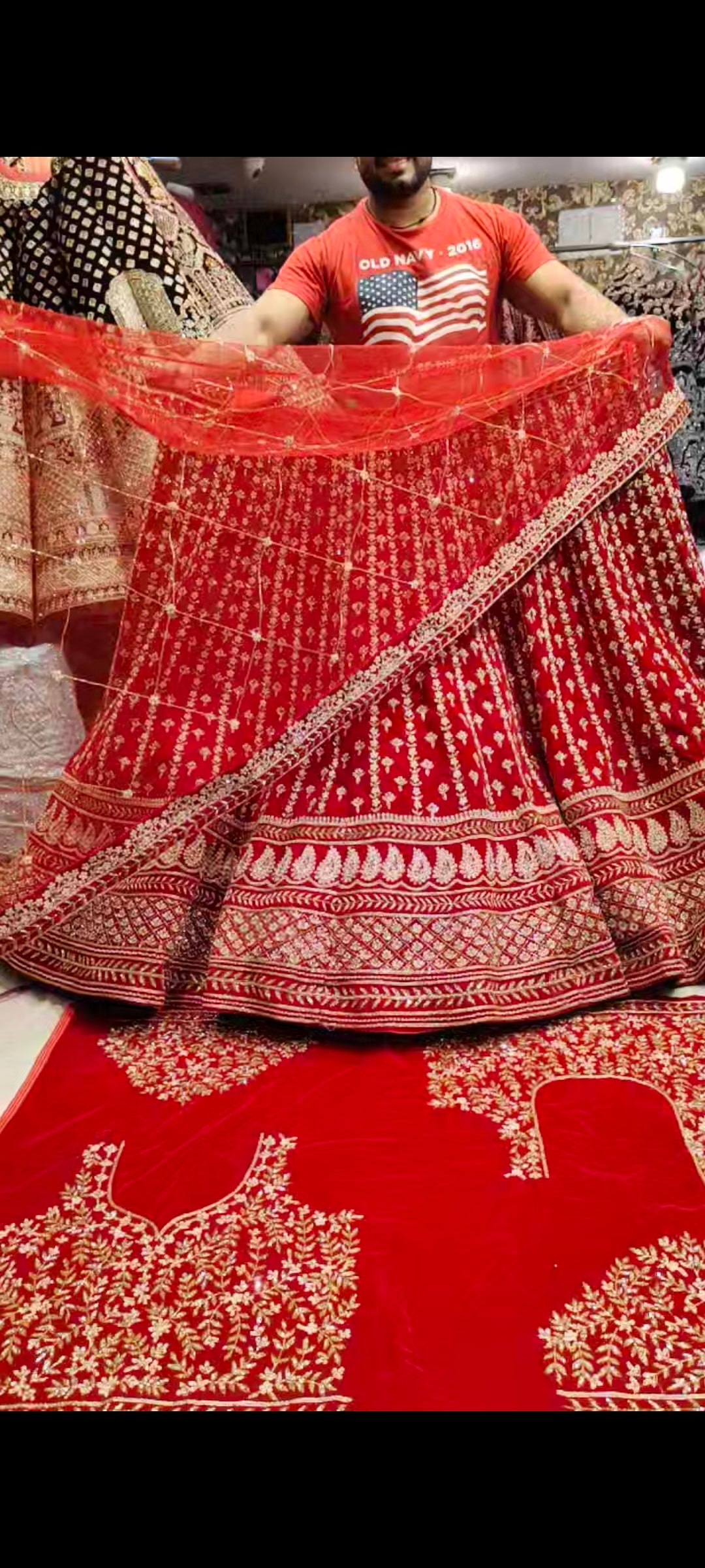 Booty Panel Lehenga - Shopping World