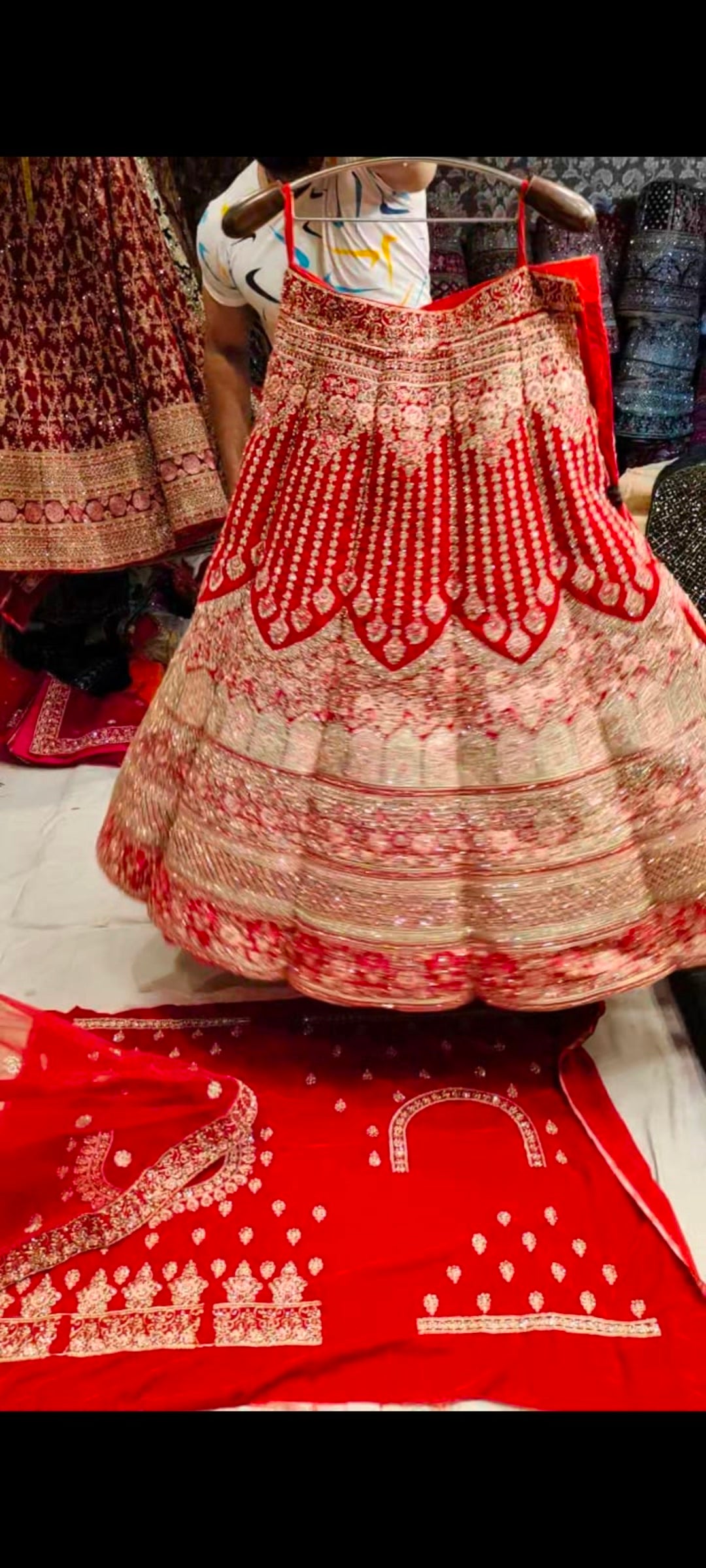 Jhumka ball Lehenga - Shopping World