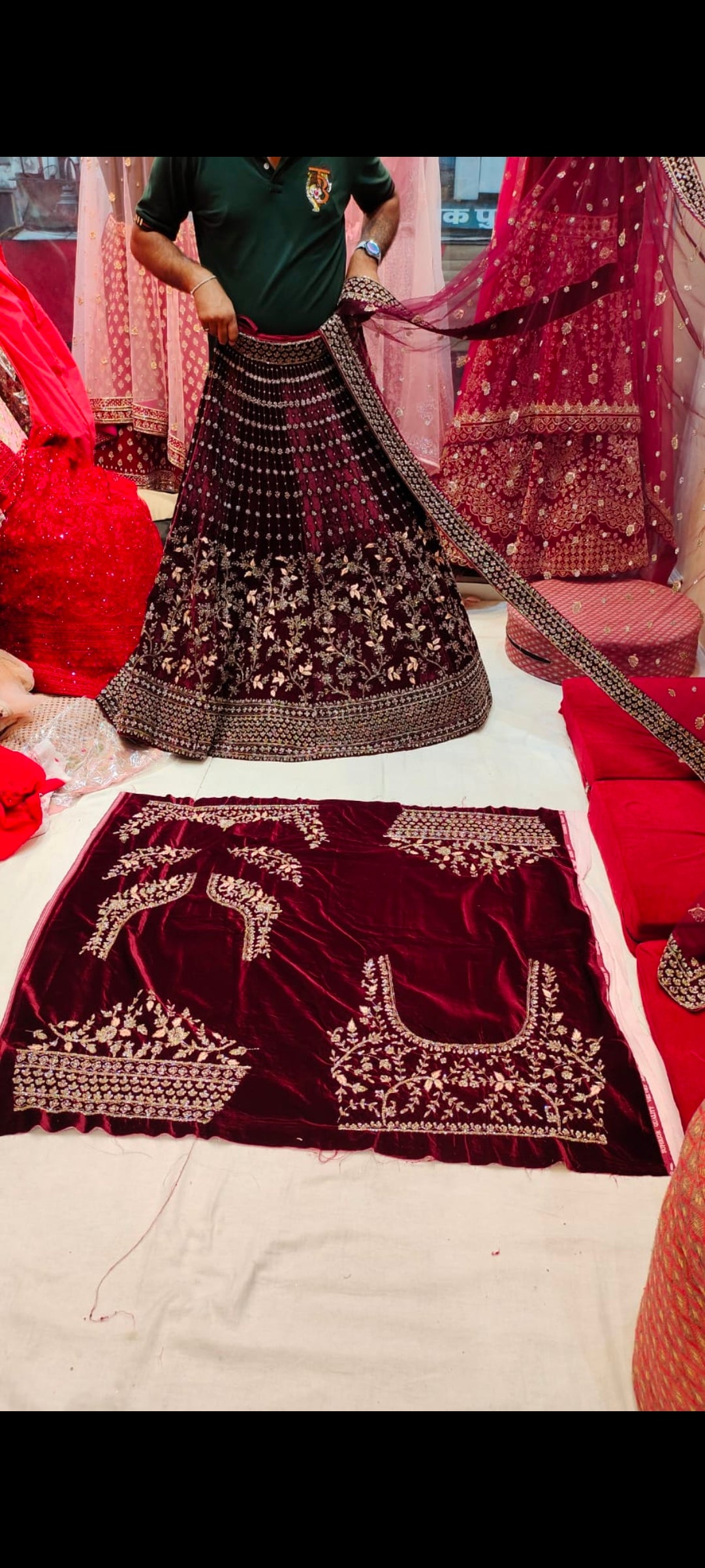 Heavy Designer Lehenga - Shopping World