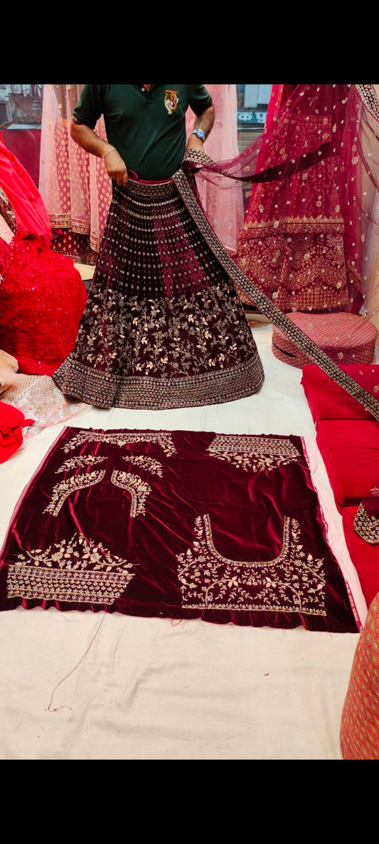 Heavy Designer Lehenga - Shopping World