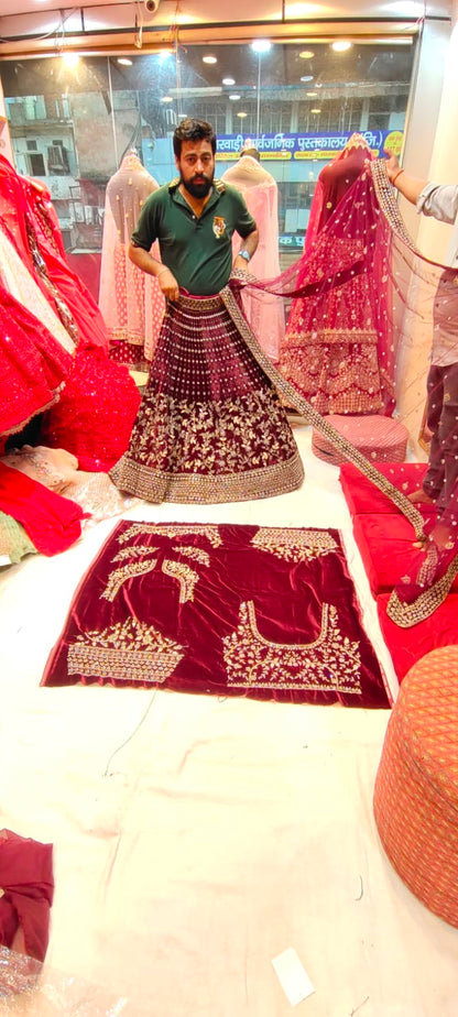 Heavy Designer Lehenga - Shopping World