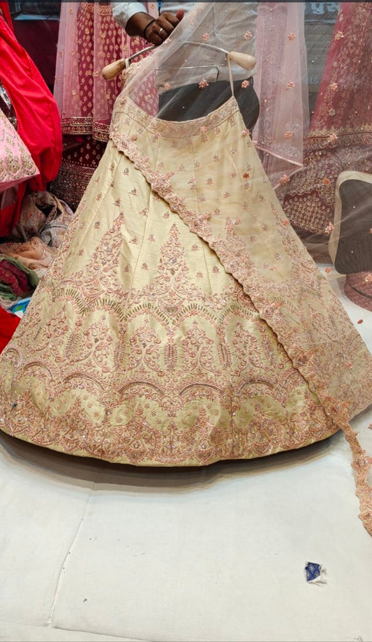 Pastel bridal Lehenga - Shopping World