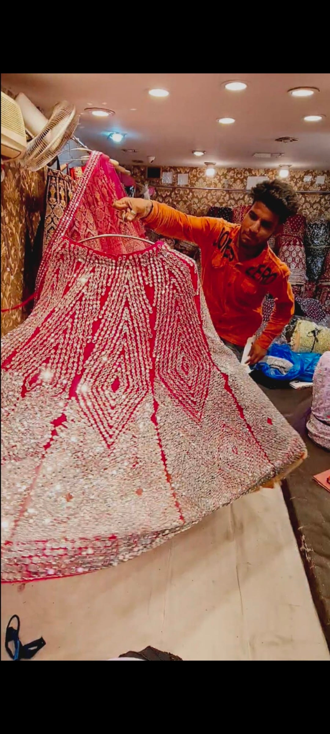 Real mirror work Lehenga - Shopping World