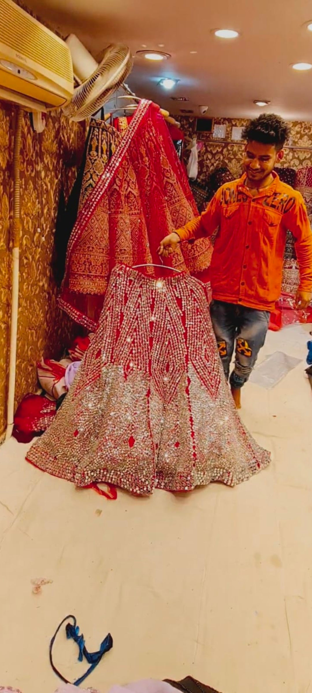 Real mirror work Lehenga - Shopping World