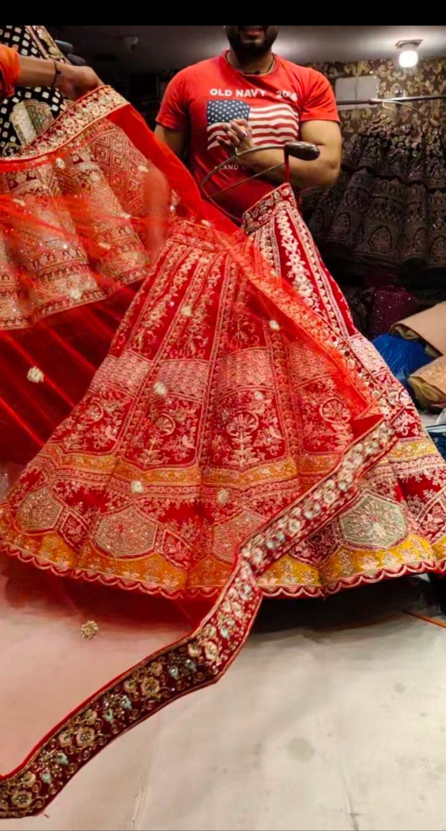 Lovely Bridal Lehenga - Shopping World