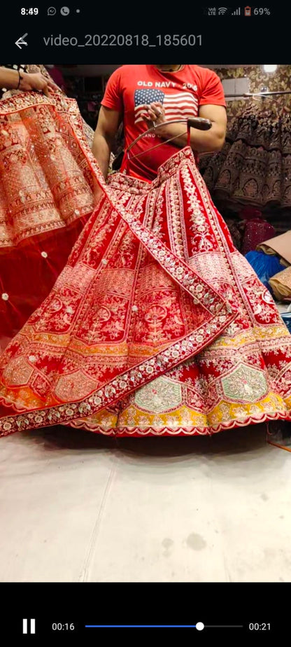 Lovely Bridal Lehenga - Shopping World