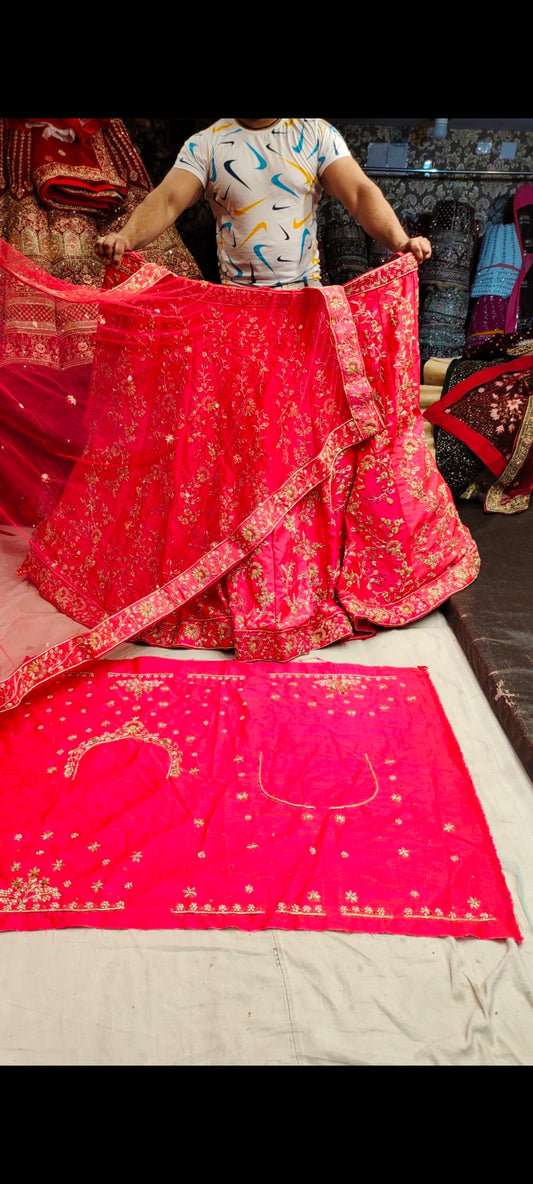 Pinkish Lehenga - Shopping World