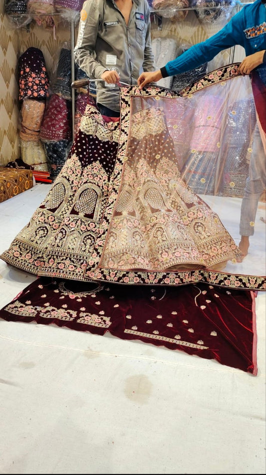 Designer bridal Lehenga by Shopping World - Shopping World